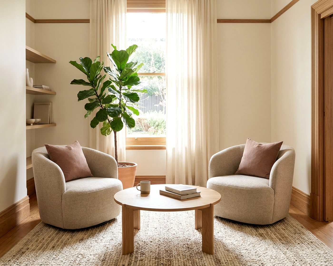 A warm, welcoming consultation space